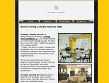 Tablet Screenshot of gonzalezhousecleaning.com